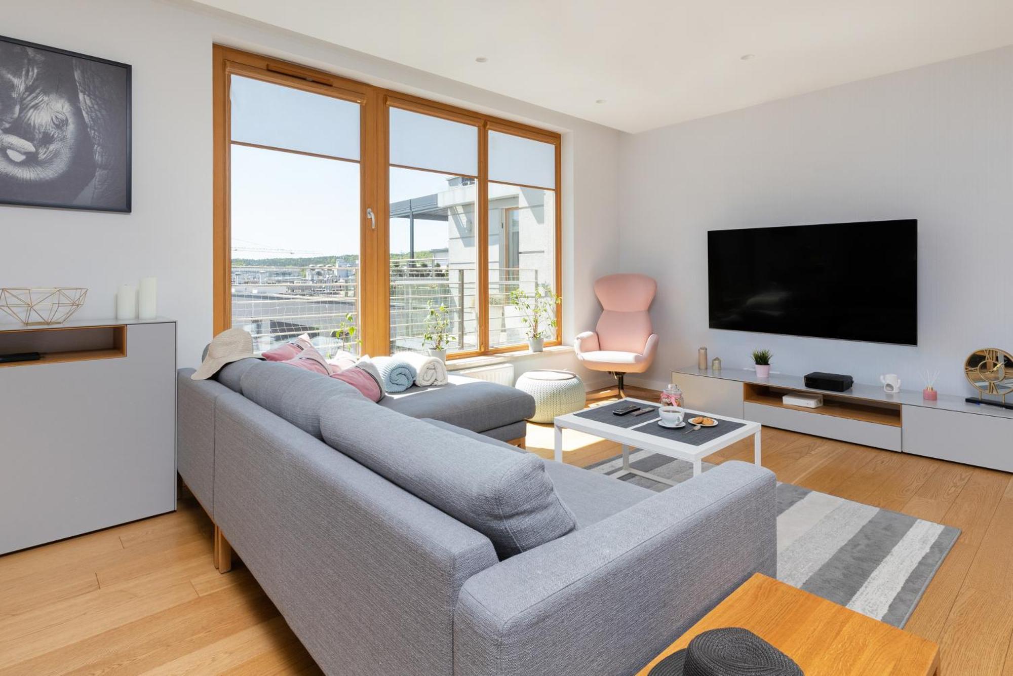 Luksusowy Apartament Z Jacuzzi By Jacek Budek Apartment กดิเนีย ภายนอก รูปภาพ